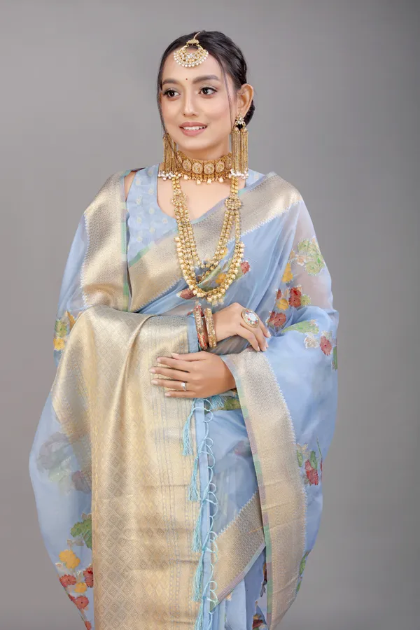 BLUE_WOVEN_WORK_ORGANZA_SAREE